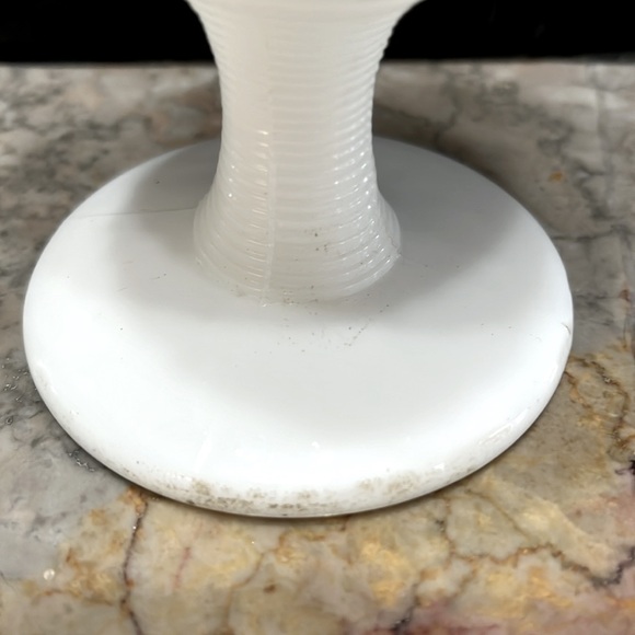 Vintage Imperial Glass Milk Glass with Grape Pattern. Set of 6 - Picture 8 of 8